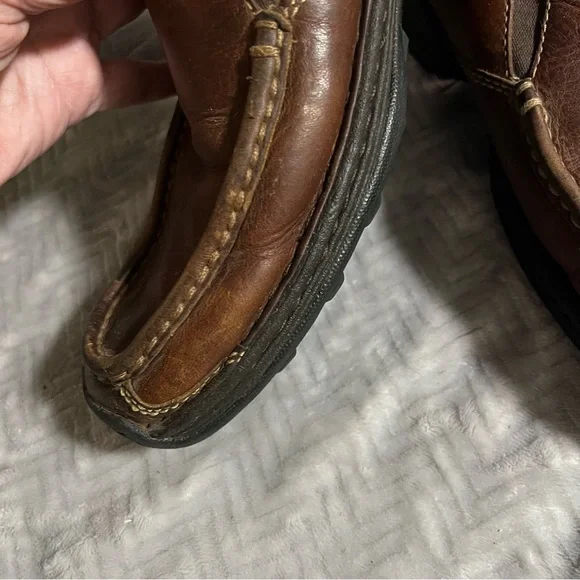 Timberland Smart Comfort Soft Leather Slip Ons 9M Brown - Picture 7 of 16